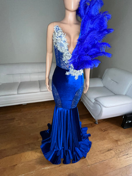 Blue Platinum Prom