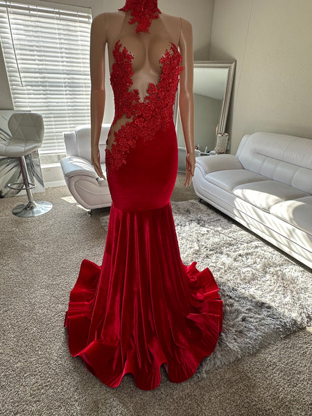 Rose Prom Dress
